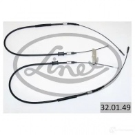 Трос стояночного тормоза LINEX 17 Y7MM 1437572861 320149