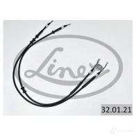 Трос стояночного тормоза LINEX C A40S 320121 1437572697