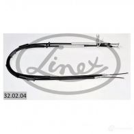 Трос стояночного тормоза LINEX 1437572453 NFKT QC 320204