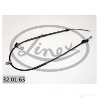 Трос стояночного тормоза LINEX MNZU7 DA 1437572484 320163