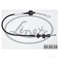 Трос сцепления LINEX 1437570647 QHU ZY 331018