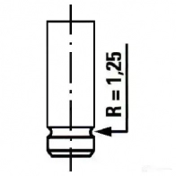 Выпускной клапан ET ENGINETEAM A4 7M5BH Peugeot 306 1 (7B, N3, N5) Седан 1.8 16V 110 л.с. 1997 – 2001 ve0102 8592779007431