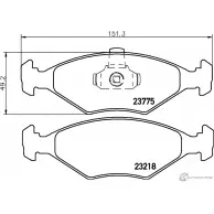 Тормозные колодки, дисковые, комплект TEXTAR 23775 2377503 Fiat Palio (178) 1 Хэтчбек 1.0 76 л.с. 1996 – 2003 23218