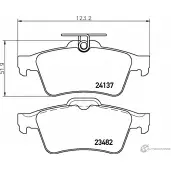 Тормозные колодки, дисковые, комплект TEXTAR 2413703 24137 Mazda 3 (BL) 2 Хэтчбек 2.0 154 л.с. 2011 – 2013 23482