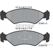 Комплект тормозов, дисковый тормозной механизм BrakeBox, Pad and Disc Kit TEXTAR 89000 0021 1193588921 89000 0021 0 1 89002100