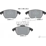 Комплект тормозов, дисковый тормозной механизм BrakeBox, Pad and Disc Kit TEXTAR 89000 0160 89000 0160 0 1 1193589060 89016000