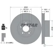 Тормозной диск PRO TEXTAR 92056603 98200 0566 Mercedes S-Class (W140, C140) 3 1991 – 1998 98200 0566 0 1