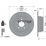 Тормозной диск PRO+ TEXTAR IHJ5AO 98200 0668 0 1 PRO+ 92066805 Volvo C70 1 (873) Кабриолет 2.3 200 л.с. 2002 – 2003