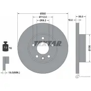 Тормозной диск PRO+ TEXTAR 98200 0837 0 1 PRO+ 7S77L Volkswagen Transporter (T4) 4 Автобус 2.4 D Syncro 78 л.с. 1992 – 1998 92083705