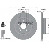 Тормозной диск PRO+ TEXTAR L6RV463 Mercedes S-Class (C215) 2 Купе 5.0 CL 500 292 л.с. 2004 – 2005 92099505 98200 0995 0 1 PRO+