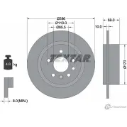 Тормозной диск PRO+ TEXTAR 92100205 98200 1002 0 1 PRO+ GCJVE Saab 9-5 (YS3E) 1 Седан 2.3 Turbo 182 л.с. 2008 – 2009