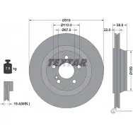 Тормозной диск PRO+ TEXTAR Mercedes S-Class (C215) 2 Купе 5.0 CL 500 292 л.с. 2004 – 2005 92109005 DDCR6 98200 1090 0 1 PRO+