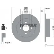 Тормозной диск PRO TEXTAR Honda Civic 7 (ES, ET) Седан 1.2 i DSI 79 л.с. 2001 – 2004 98200 1253 98200 1253 0 1 92125303