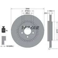 Тормозной диск PRO+ TEXTAR 92126805 UWNYNTY Volvo XC90 1 (275) Кроссовер 2.8 T6 272 л.с. 2003 – 2008 98200 1268 0 1 PRO+