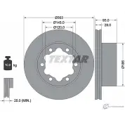 Тормозной диск PRO+ TEXTAR 93143405 1193592731 98200 1434 0 1 PRO+ 9SQB8ZC