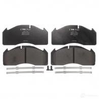 Тормозные колодки, комплект LUMAG UA24 ZL 291250090100 1437546171