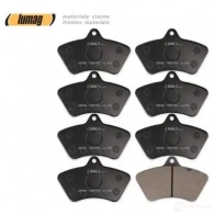 Тормозные колодки, комплект LUMAG 1437546164 295820090100 W RXR5MP