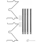 Ремкомплект колодок MINTEX GG5W TN Toyota Land Cruiser Prado (J120) 3 Внедорожник MBA0040