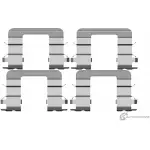 Ремкомплект колодок MINTEX 828483 97200 5024 97200 5024 9 1 MBA1696
