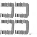 Ремкомплект колодок MINTEX 97200 5085 9 1 MBA1735 Hyundai Accent (MC) 3 2005 – 2011 97200 5085