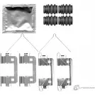 Ремкомплект колодок MINTEX 97200 5051 9 1 97200 5051 MBA1811 Honda Insight 2 (ZE2, 3) Хэтчбек