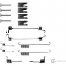 Ремкомплект колодок MINTEX MBA731 Ford Escort 7 (FA, ALL) Кабриолет 1.8 Turbo D 70 л.с. 1996 – 1999 97401 0091 97401 0091 9 1