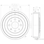 Тормозной барабан MINTEX MBD320 829185 98100 0341 0 1 OJABB