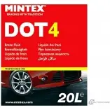 Тормозная жидкость MINTEX MBF4-20000 Mazda MN 120 C 829259 Ford M6C9103A