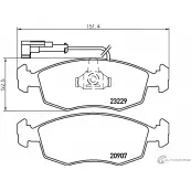 Тормозные колодки дисковые, комплект MINTEX 2090 7 830575 23229 MDB2758