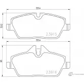 Тормозные колодки дисковые, комплект MINTEX Bmw I3 (I01) 1 Хэтчбек Electric 102 л.с. 2013 – 2024 MDB3722 2391 5 23916