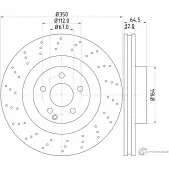 Тормозной диск MINTEX 98200 1764 0 1 Mercedes E-Class MDC1915 98200 1764