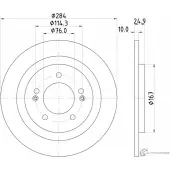 Тормозной диск MINTEX MDC2360 98200 2391 Hyundai i40 (CW, VF) 1 Универсал 98200 2391 0 1