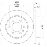 Тормозной диск MINTEX 1437029280 SLM L7S MDC2850C