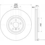 Тормозной диск MINTEX MDC2897LC 1437029353 O7N SV