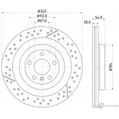 Тормозной диск MINTEX MDC2901C 1437029415 A CCYK