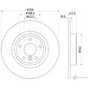 Тормозной диск MINTEX MDC2911C HS ESQSZ 1437029296