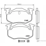 Комплект тормозов, дисковый тормозной механизм BrakeBox, Pad and Disc Kit MINTEX 21600 2 1597 MDK0179 1193688640