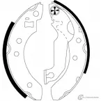 Тормозные колодки MINTEX 98101 0272 0 4 98101 0272 MFR122 833099