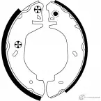 Тормозные колодки MINTEX 98101 0485 0 4 833302 98101 0485 MFR466