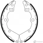 Тормозные колодки MINTEX 584ZH1 833484 MFR666 98101 0729 0 4