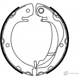 Барабанные колодки MINTEX Toyota Verso (AR20) 1 Минивэн 1.6 D4 D (WAR20) 112 л.с. 2013 – 2025 98101 0743 0 4 MFR711 98101 0743