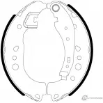 Тормозные колодки MINTEX MFR734 32949 98101 0817 0 4 833549