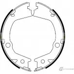 Барабанные колодки MINTEX 98101 0809 0 4 SsangYong Korando (CK) 3 Кроссовер 2.0 e xDi 150 л.с. 2012 – 2025 9LS6VTH MFR755
