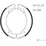 Тормозные колодки MINTEX Land Rover Defender 1 (L316) Пикап 2.4 Td4 4x4 (L317) 122 л.с. 2007 – 2016 WBNC H MGR51 5028740772907