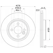 Тормозной диск PAGID 55624 98200 2624 0 1 98200 2624 Mini Cooper