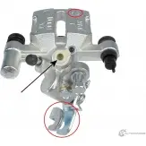 Тормозной суппорт PAGID DJOZD S HXCOV 75835 Mazda MX-5 (NB) 2 Кабриолет 1.6 16V 110 л.с. 1998 – 2005