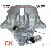 Тормозной суппорт PAGID Citroen C5 2 (RC, PF3) Хэтчбек 1.8 16V (RC6FZB) 116 л.с. 2004 – 2025 76314 X 6V9E47 GZ099