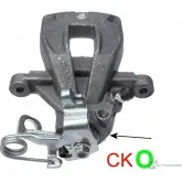 Тормозной суппорт PAGID Peugeot 207 1 (WA, WC, PF1) Хэтчбек 1.6 110 л.с. 2008 – 2013 CFZZ74I 77049 0315 JS3