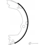 Тормозные колодки ручника, комплект PAGID 98101 0827 0 4 Kia Sorento (XM) 2 Кроссовер 2.7 LPI 162 л.с. 2009 – 2015 H1834 SYWUFNS