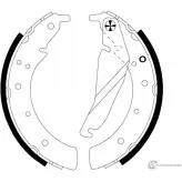 Тормозные колодки, комплект PAGID H8240 1193390772 98101 0335 98101 0335 0 4